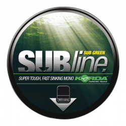 Korda - Subline 1000m 15lb 0,40mm Green - Żyłka na kołowrotek